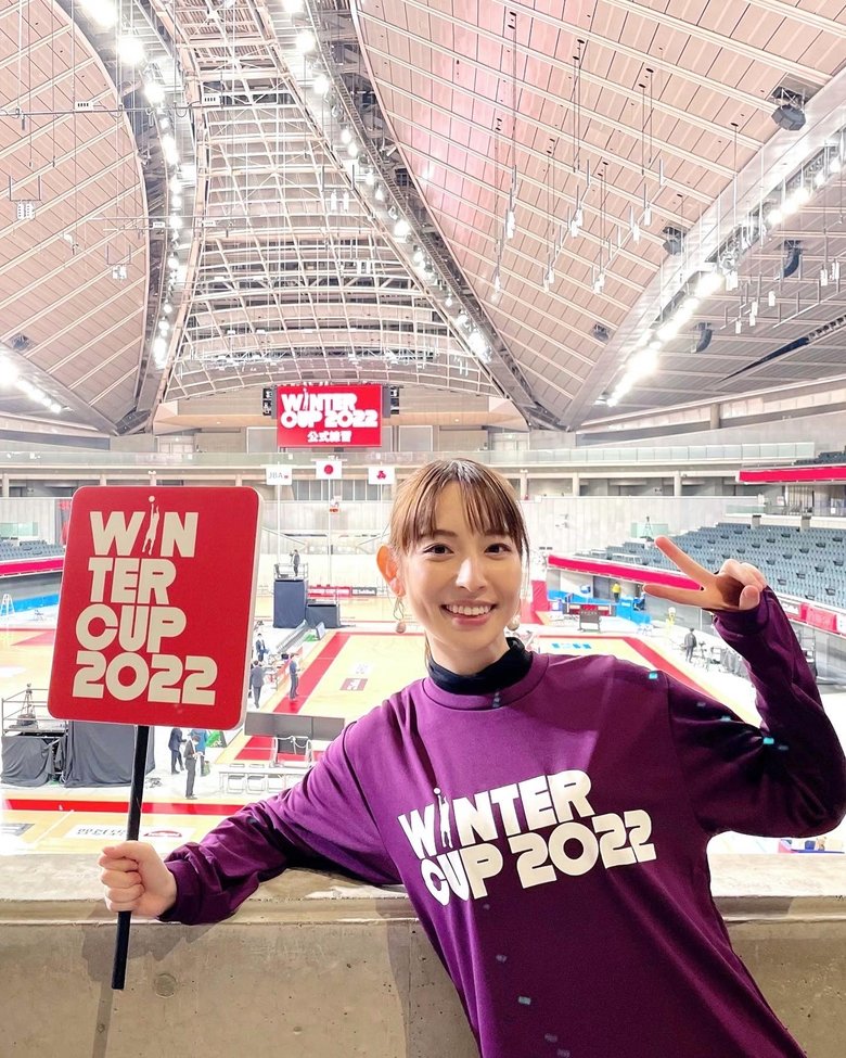 バスケットボールのBリーグのリポーターも担当している今井さん