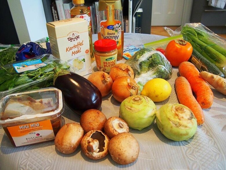 ドイツの食材　現地でのお買い物も楽しんでいたそう