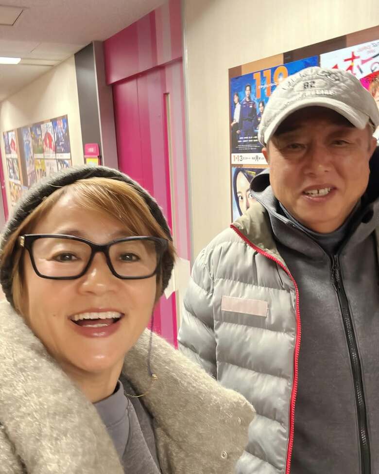 生放送前にすっぴんでスタジオ入り