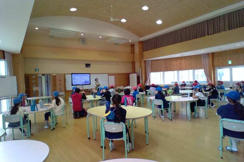 尾崎さんの授業風景