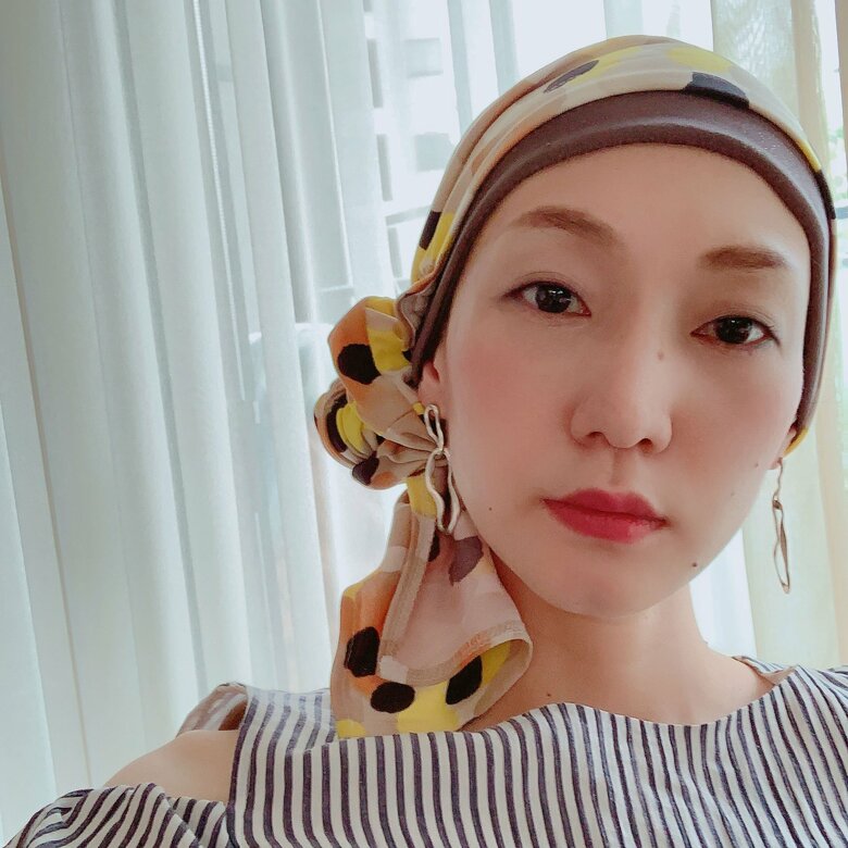 ターバンを綺麗に巻いて