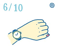 定時帰りがマストの日の時計のつけ方｜6月10日の開運風水