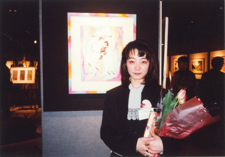 1993年、「私のアトム展」を手がけたときの一枚