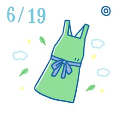 エプロンのつけ方で調理が時短できる!?｜6月19日の開運風水