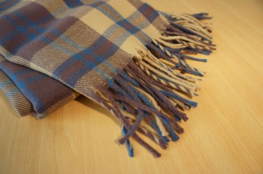 ママにぴったりなマフラーの画像