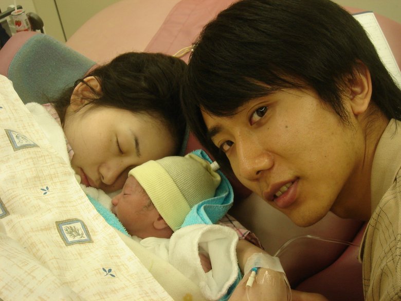 織田友理子と家族