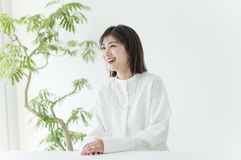 家族の話に、終始笑顔が絶えない潮田さん