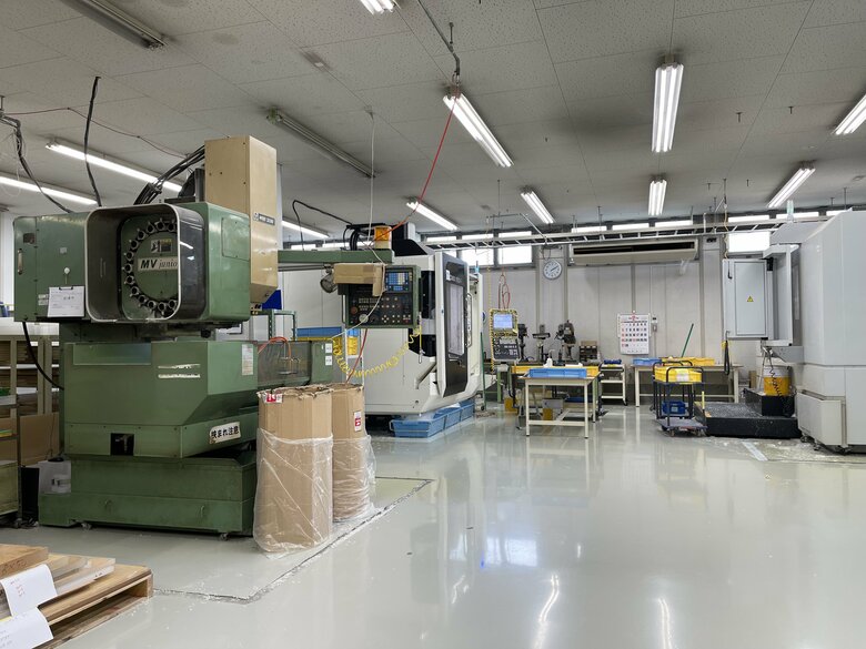1階の工場内の様子