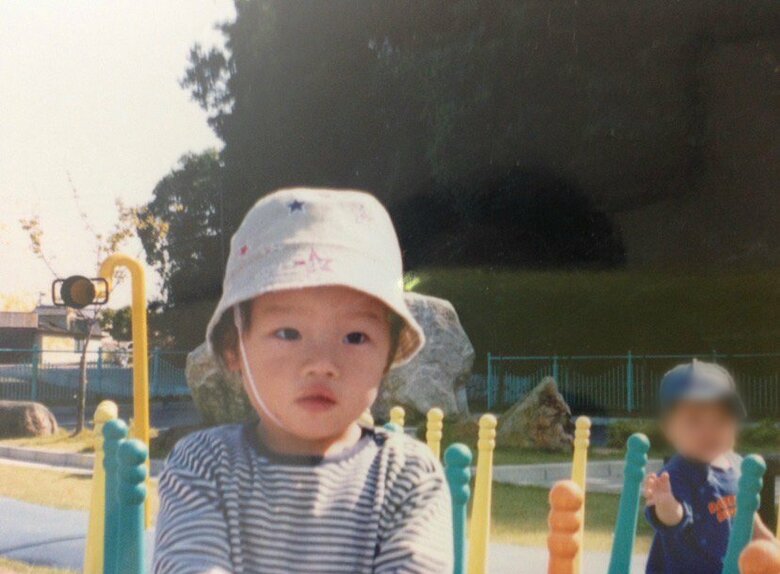 幼少期の内尾さん