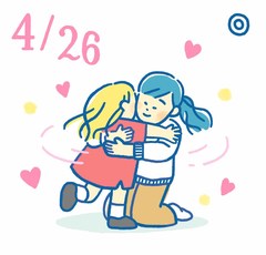 4月26日の開運風水｜子どもとギュッとハグ！で元気をチャージ