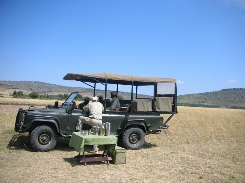 ケニアではサファリツアーが日常の娯楽