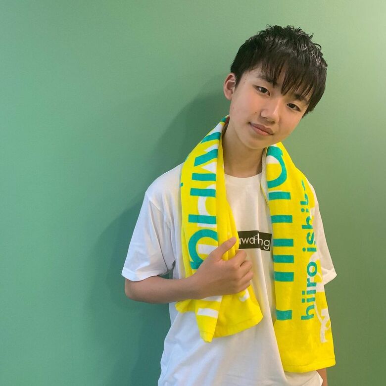 まだあどけなさが残る中学生の頃の石橋さん