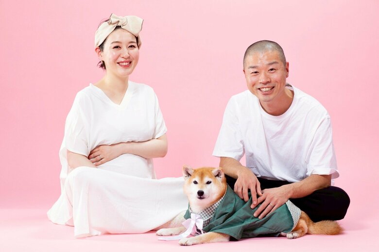 第1子を妊娠中に撮影したマタニティフォト