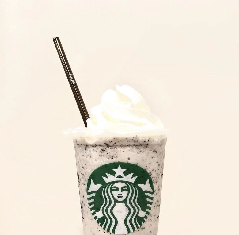 【いんスタバぐらまーの人気No.1カスタム】「オレオ風フラペチーノカスタム」