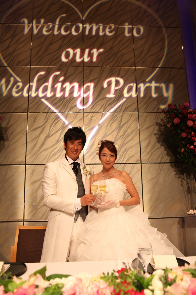 純白のウェディングドレスがゴージャス！