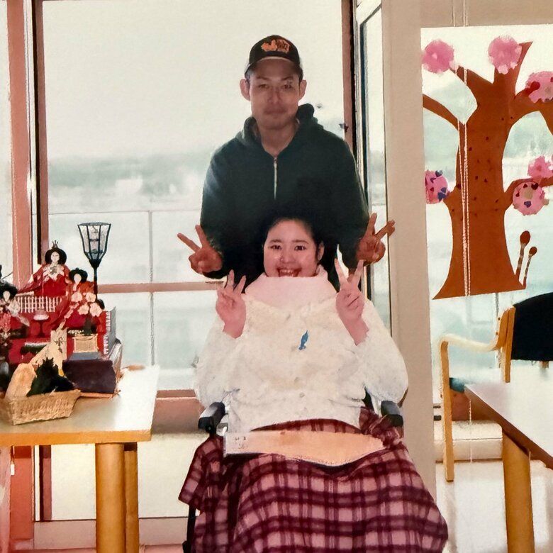 2008年、入院中に旦那さんと