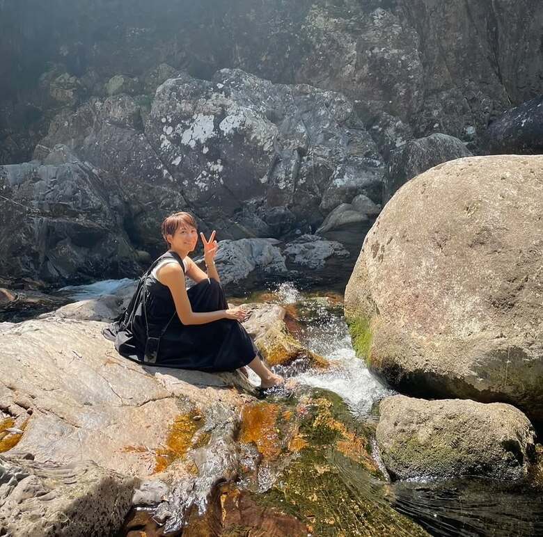 家族で訪れた屋久島