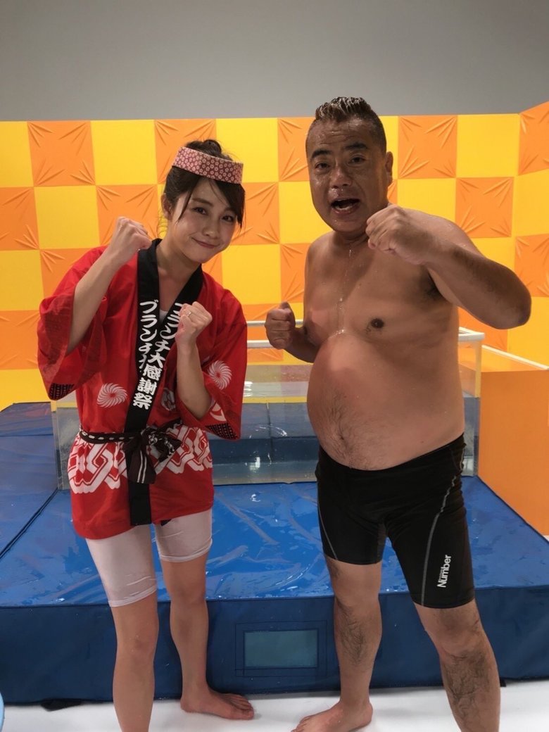 「王様のブランチ」で出川拓朗さんと熱湯風呂を体験