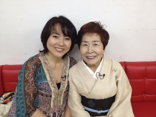 2013年、倒れる前にお母様と最後にテレビ出演した『笑っていいとも』にて