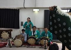 親子で地元の伝統芸能体験【息子編】