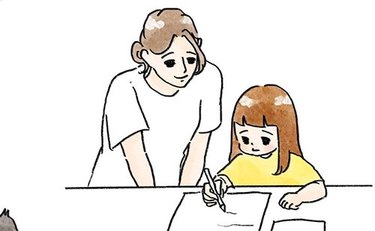 「涙腺崩壊！」赤ちゃんの自分とパパの動画を見た娘が書いた手紙が尊い！