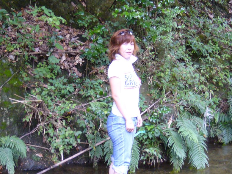 2009年、不妊治療中に夫と和歌山へドライブしたときの一枚