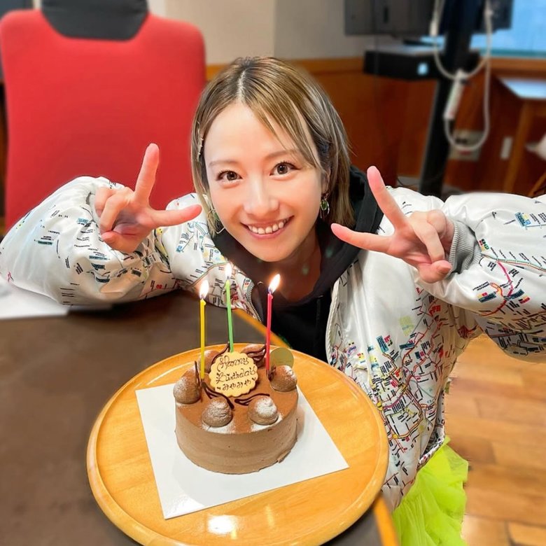 41歳の誕生日を迎えたときの宮島咲良さん
