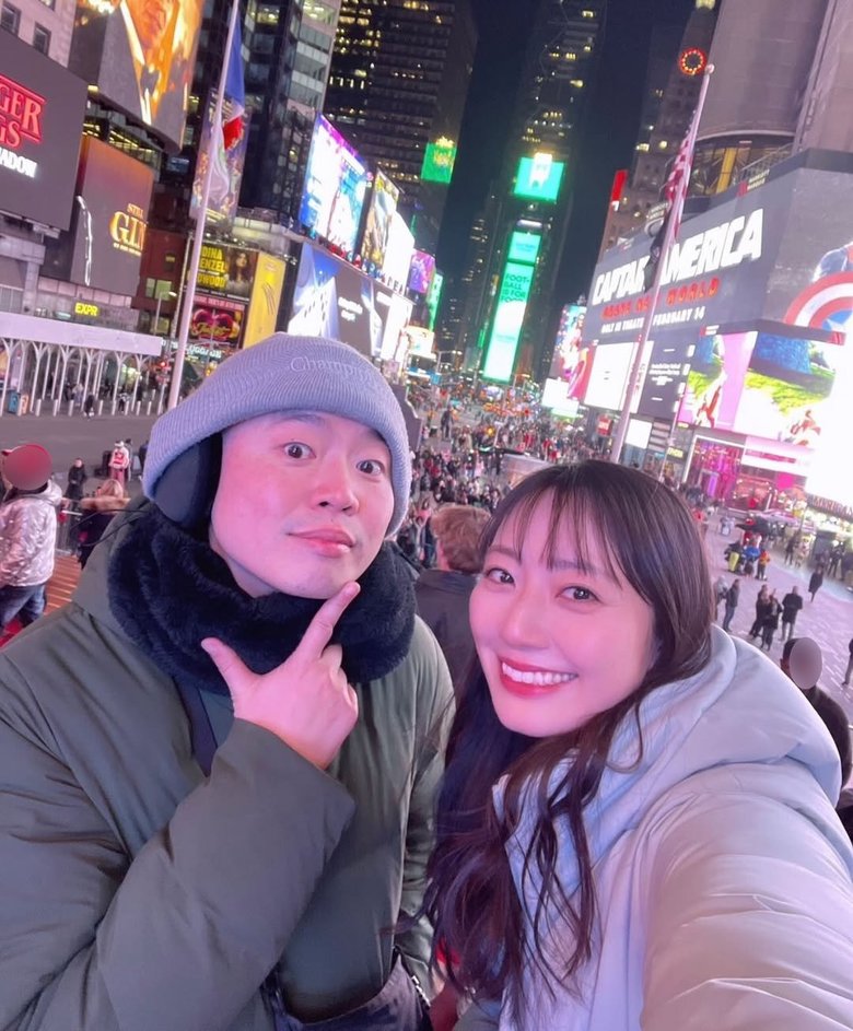 新婚旅行でニューヨークへ