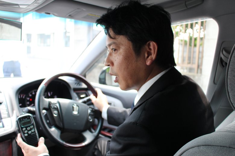 ▲実際の調査に出動する若梅さん。