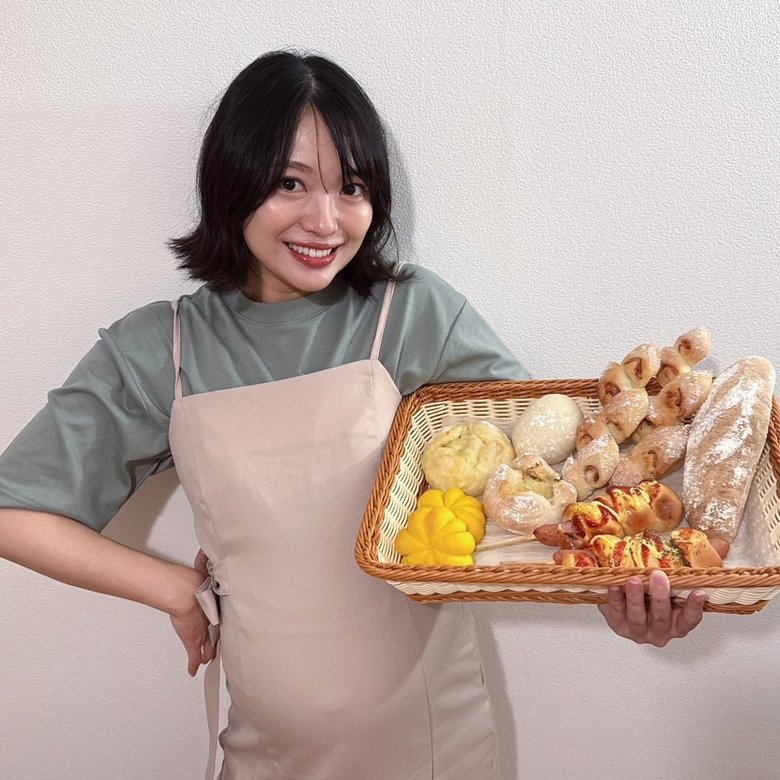 妊娠中は朝食をしっかりとるよう心がけたそう