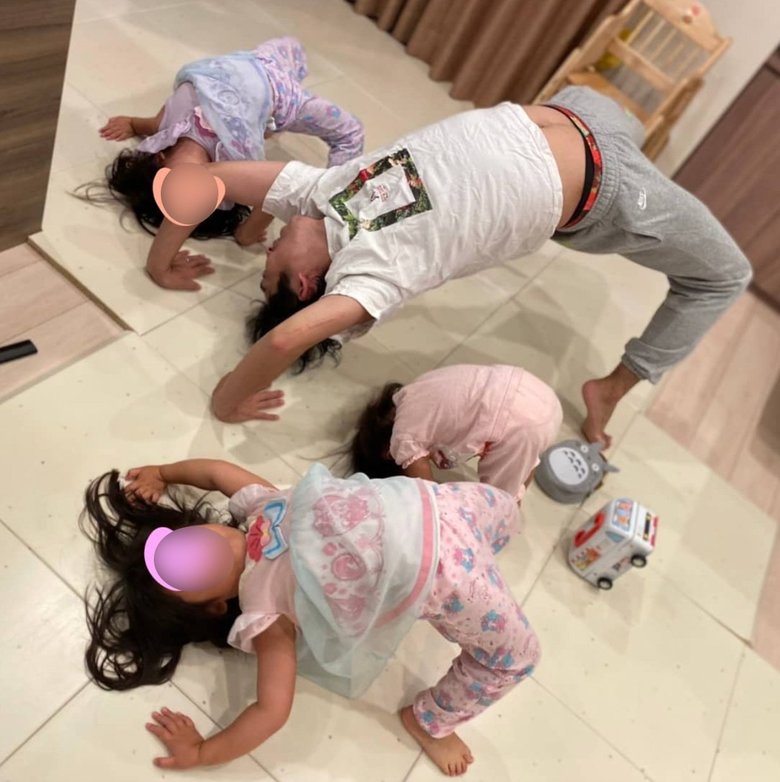 ブリッヂをするはずが