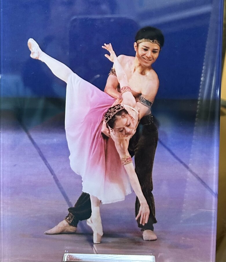 2025年3月に下島功佐さんとバレエの舞台にて