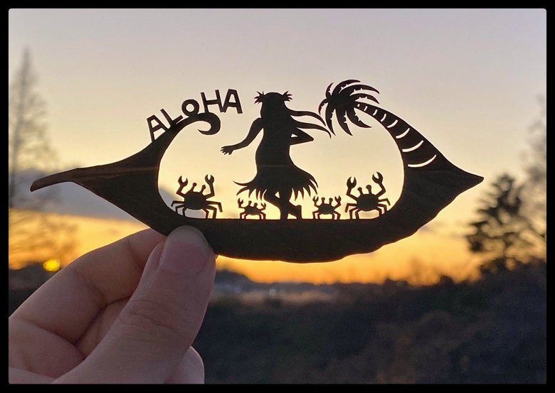 葉っぱの小旅行inハワイ／『いつでも君のそばにいる』（講談社）