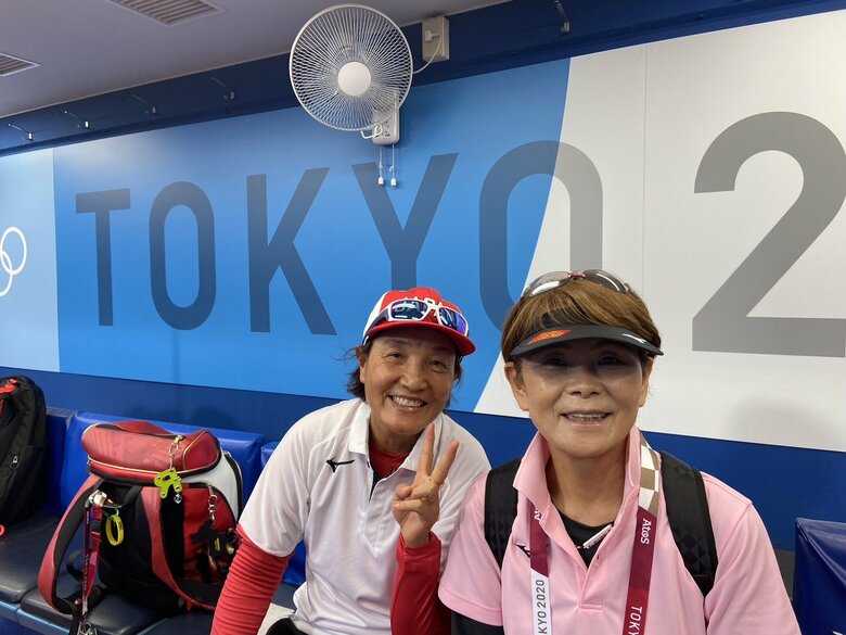 麗華さん（左）は2021年開催の東京オリンピックで監督に
