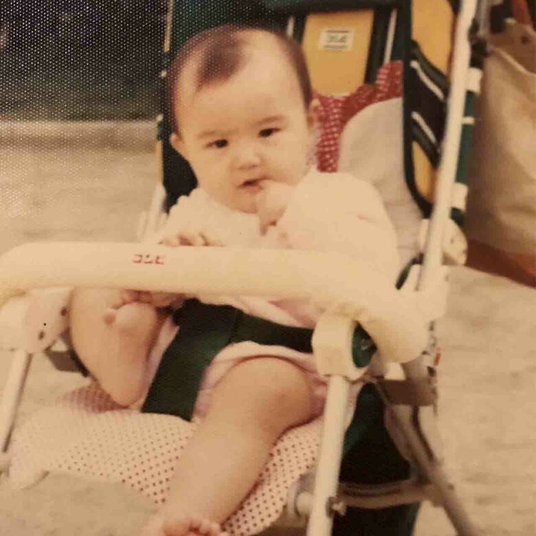 乳児期からすでに美しい宇都宮さん