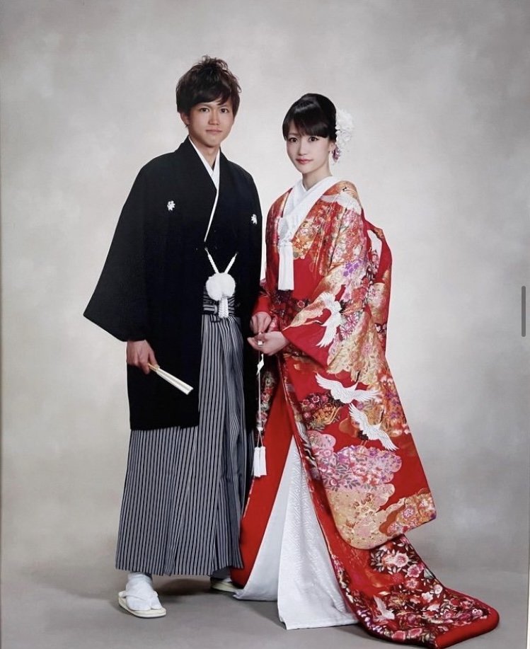 結婚当時の大迫選手とあゆみさん