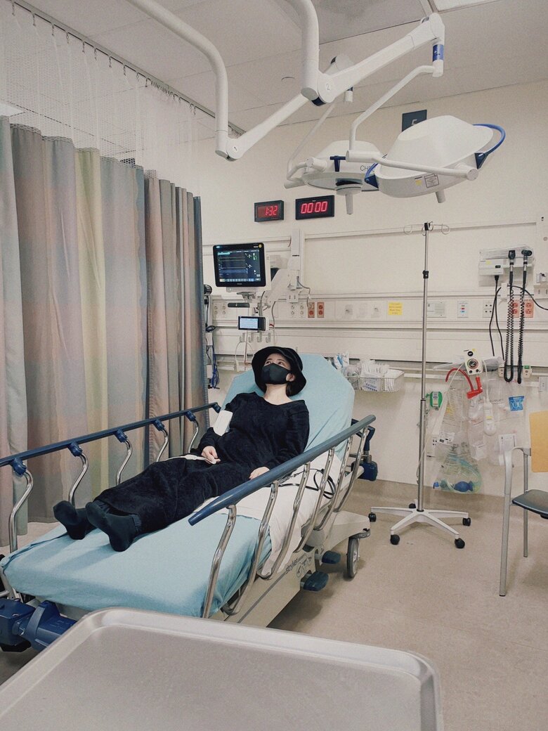 搬送されたアメリカの病院にて