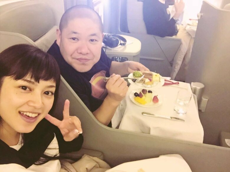 平愛梨さんとは公私ともに仲よし