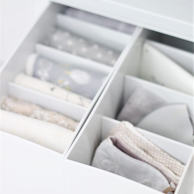 ゆとりのある収納の例