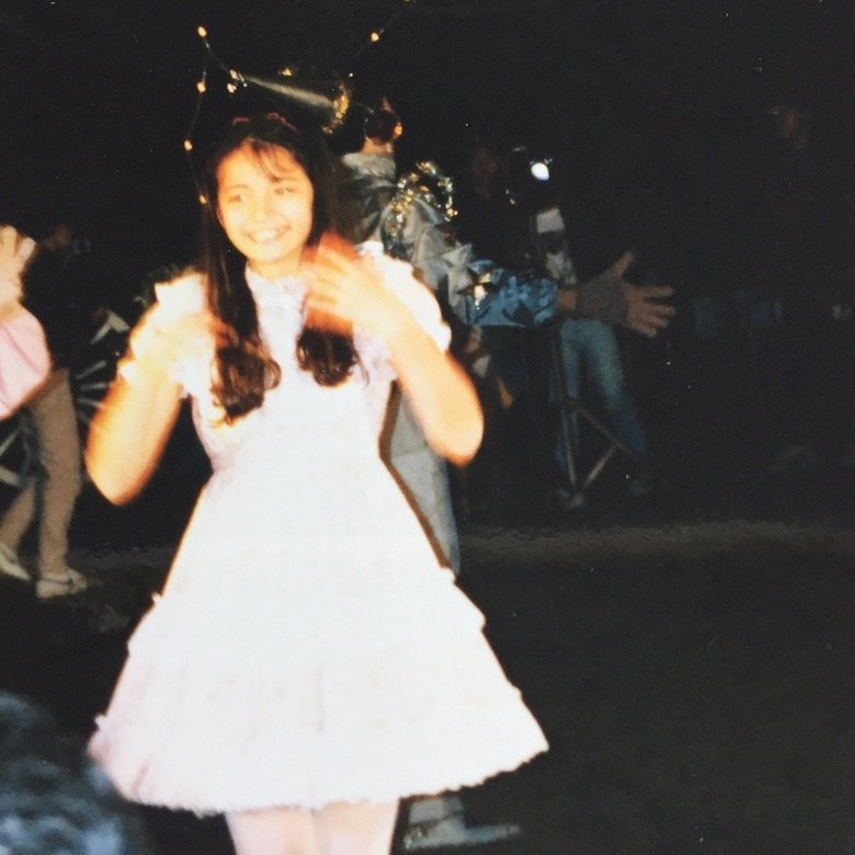 アクターズスクール時代 13歳のころ。イベントでミュージカルに出演したとき