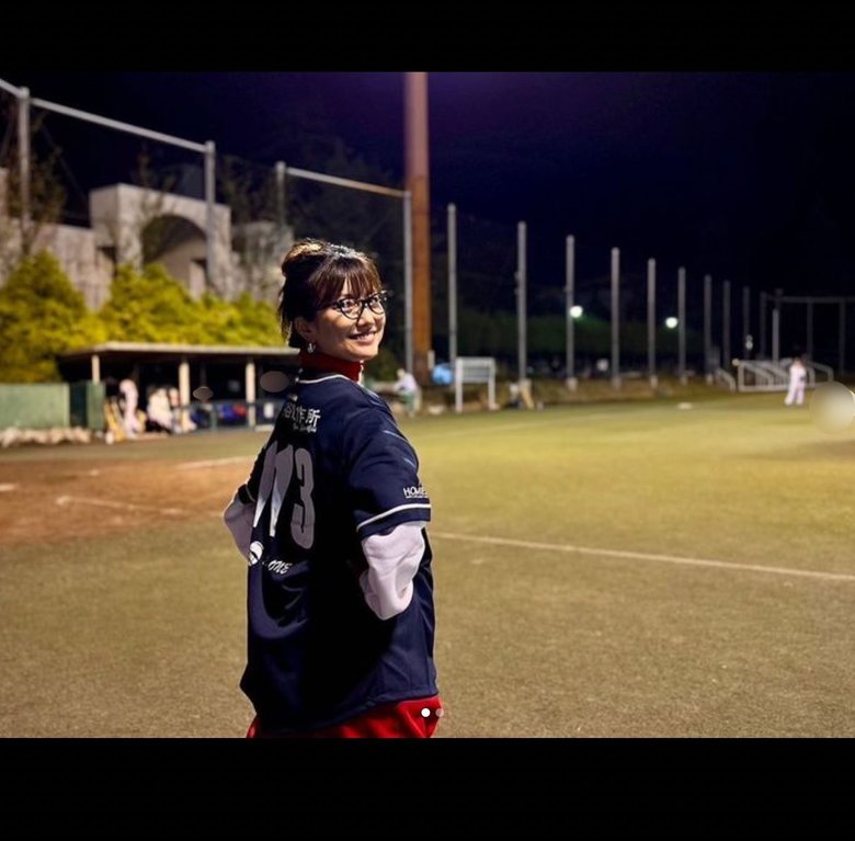 島谷さんがオーナーを務める野球チームの応援