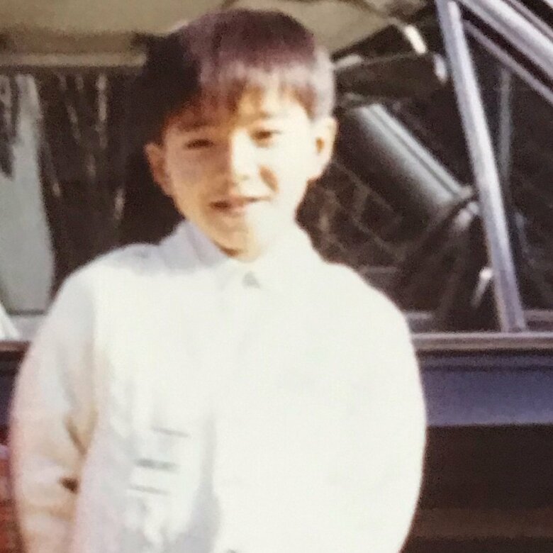 小学生時代の風間さん。子どものころから完成されたビジュアルの持ち主