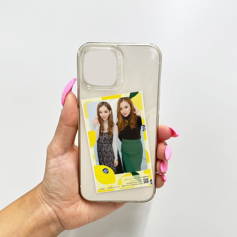 スマホケースに入ったプリ画