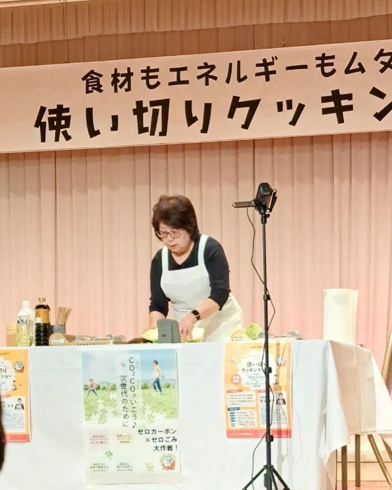 「全国友の会」では料理講師として長く活動。NHK『あさイチ』出演のきっかけにも