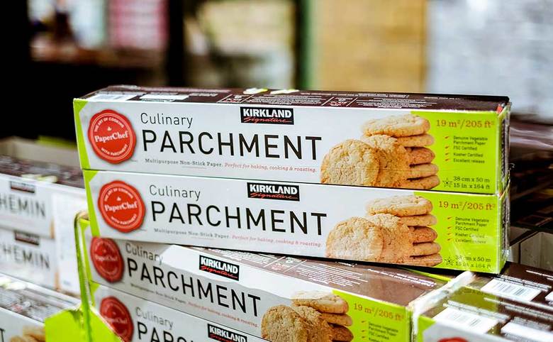 6:KIRKLAND SIGNATURE オーブンペーパー 2個　1485円（税込）