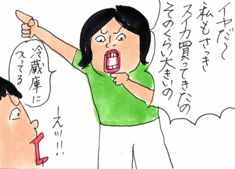 「姉妹の不思議　スイカ事件」より抜粋5