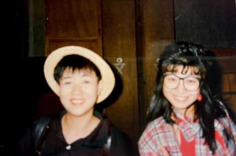 非常階段としてコンビを組んだ相方のミヤコさんと