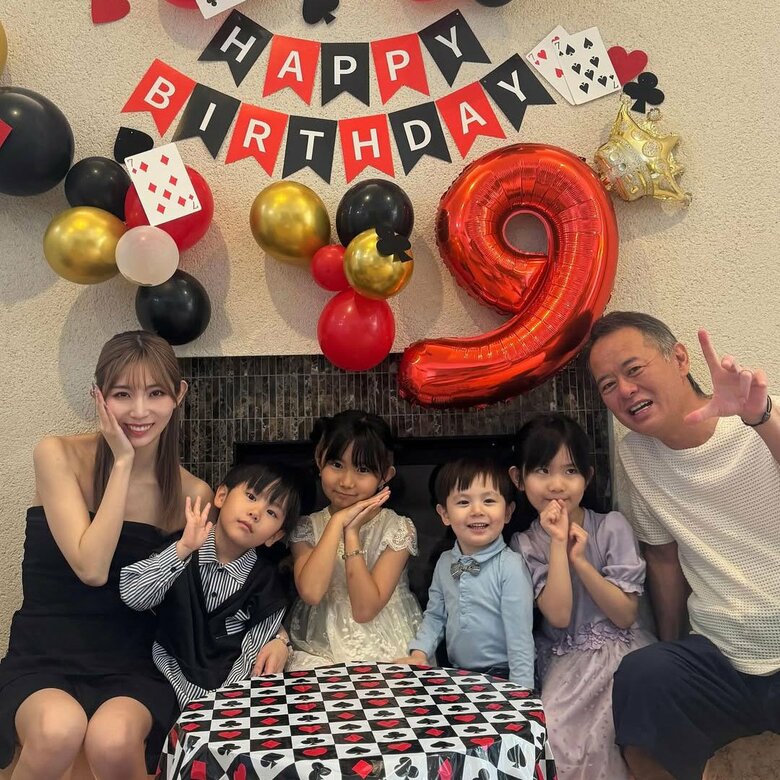 2025年長女9歳の誕生日にて