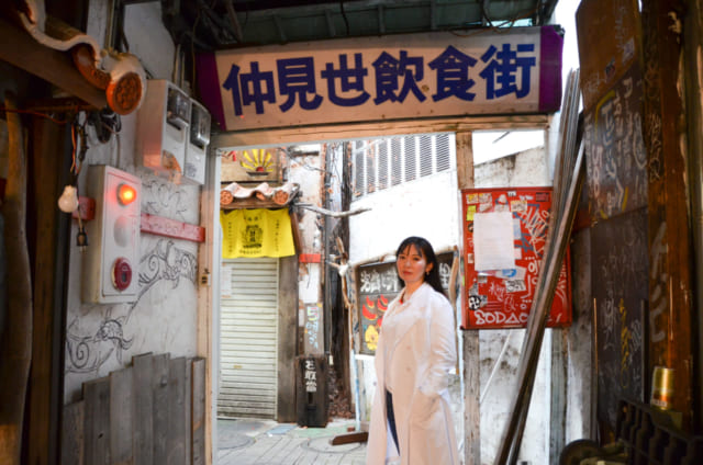 独特な雰囲気のある商店街で開業しているりりーさん