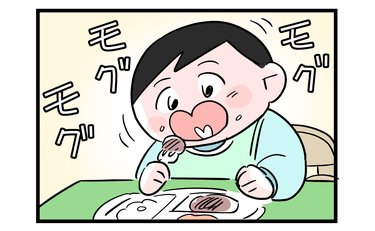 「パパの作ったごはんは…」長男の褒め言葉が独特！！